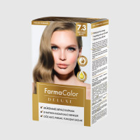 Крем-фарба для волосся Farma Color Deluxe Горіховий 7.3
